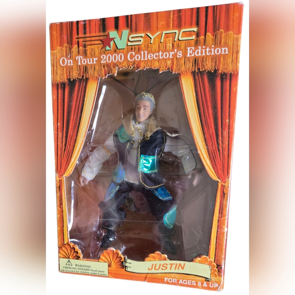 *NSYNC Justin Timberlake Action Figure 2000 Marionette Doll